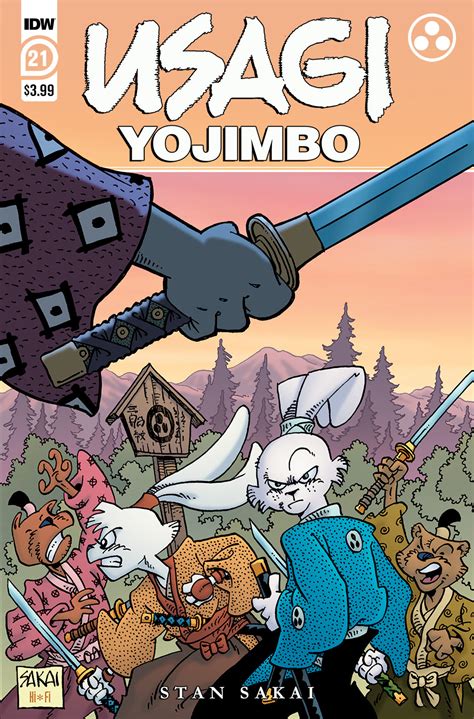 Usagi Yojimbo 21 Cover A Sakai ComicHub