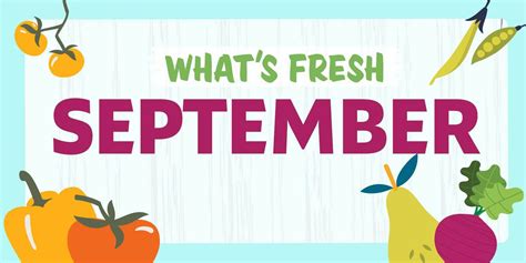 What S In Season September Produce Guide