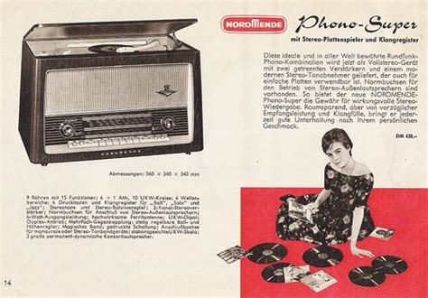 Nordmende Radio Dealer Sales Brochure W Germany Flickr