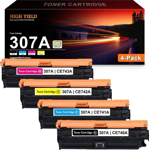 307a Toner Cartridge Set Ce740a Ce741a Ce742a Ce743a Toner