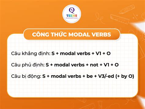 Modal Verbs Là Gì Công Thức Và Bài Tập động Từ Khuyết Thiếu