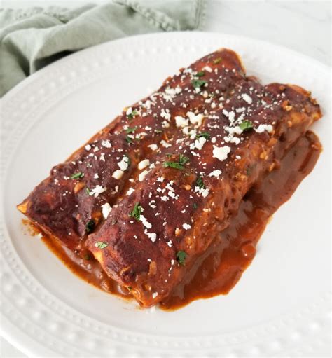 Chicken Mole Enchiladas Amanda Cooks And Styles