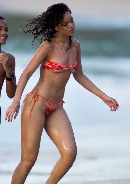 Rihanna Shows Off Her Bikini Bod In Barbados New Girl Buzz