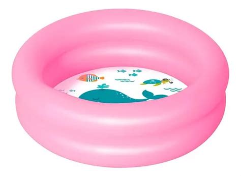 Banheira Piscina Inflável 28l Rosa 2 Mor MercadoLivre