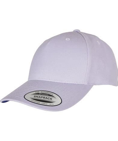 YP Classics 5 Panel Premium Curved Visor Snapback Cap