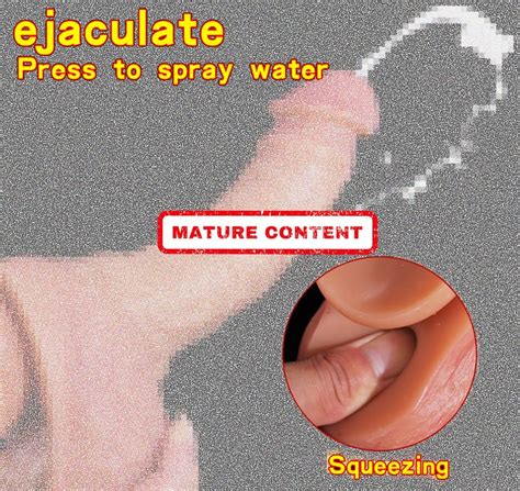 Realistic Ejaculating Dildo Spray Water Dildo Squirting Etsy Uk