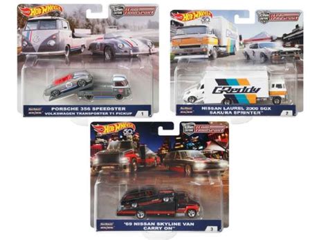 T Hunted A inédita série Team Transport da Hot Wheels