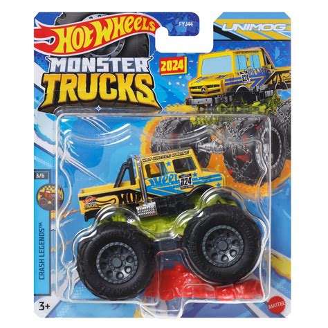 Hot Wheels Monster Trucks Scale Vehicle Mix Case Of