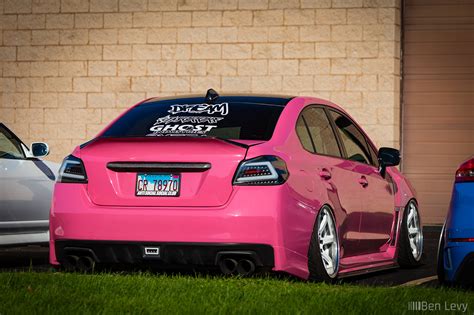 Pink Subaru Wrx Sti At Chicago Area Car Meet