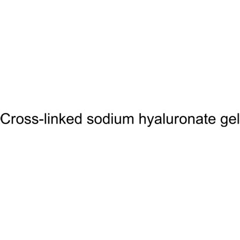 Cross Linked Sodium Hyaluronate Gel Biochemical Assay Reagent