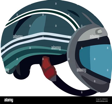 Safety Cycling Helmet Vector Illustration Stock Vector Image And Art Alamy