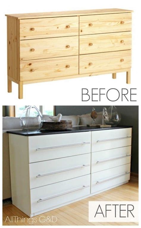 Transform A Tarva Dresser Into A Kitchen Sideboard Cheap