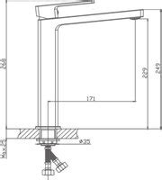 Смеситель для раковины Haiba HB11615-7 купить в магазине Сантехника ...
