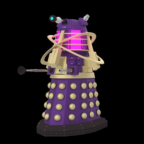 Turnaround Of My 3d Model Of The Dalek Time Strategist Rdoctorwho