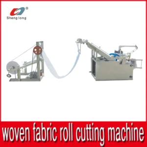 Automatic Plastic Pp Woven Fabric Roll Bag Cutting Machine China