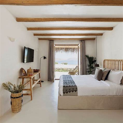 Beautiful Natural Design Of The Wild Hotel In Mykonos 〛 Photos Ideas