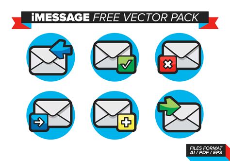 IMessage Free Vector Pack 108188 Vector Art at Vecteezy