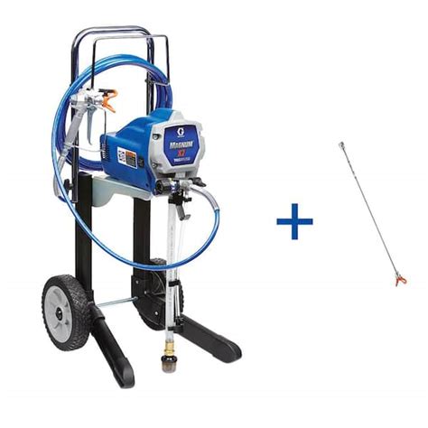 Graco X7 Airless Paint Sprayer With 20 In Tip Extension 25m502 The Home Depot