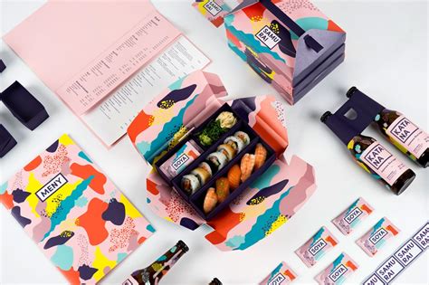 Bold Yet Playful Brand Identity For Japanese Sushi Restaurant Samurai