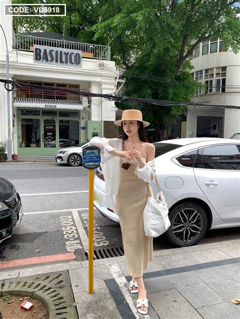 Chuyên Sỉ Sét Sơ Mi đầm Dây Nude ANN VN