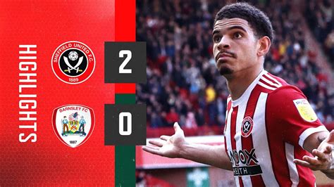 Sheffield United 2 0 Barnsley Efl Championship Highlights Berge And Gibbs White Goals 🔥 Youtube