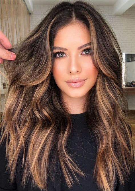 Caramel Highlights On Darker Hair Balayage Hair Caramel Hair Color