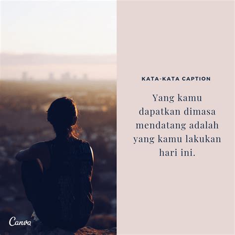 Kata Kata Buat Caption Paling Keren Dengan Gambar Canva