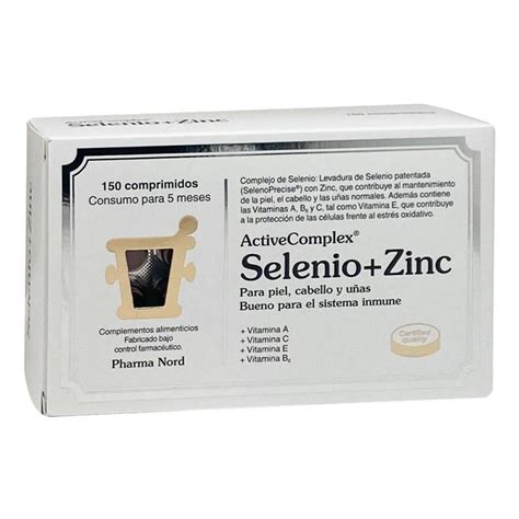 Pharma Nord ActiveComplex Selenio Zinc 150 Comprimidos Farmacia