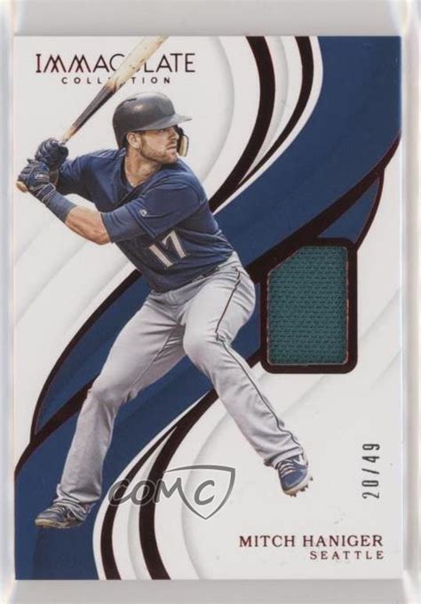 Panini Immaculate Collection Red Mitch Haniger Mem