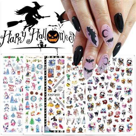 China Customized Halloween Nail Stickers Manufacturers, Suppliers ...