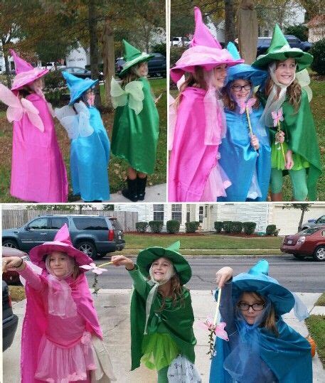 My favorite Halloween costume ever. Fauna, Flora, and Merryweather ...