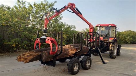 Forestry Hydraulic Crane For Tractor RC4200 View Forestry Crane For