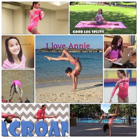 I Love Annie From Bratayley Annie Logan Caleb Logan Annie Gymnastics Artistic Gymnastics