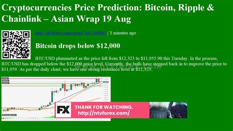 Cryptocurrencies Price Prediction Bitcoin Ripple Amp Chainlink Asian