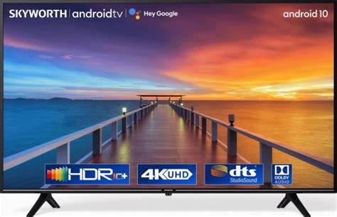 לקנות טלוויזיה חכמה 58 Skyworth 58 Inch UHD 4K Smart Android LED