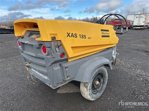2007 Atlas Copco Xas 185 185 Cfm Mobile Air Compressor Ritchie Bros