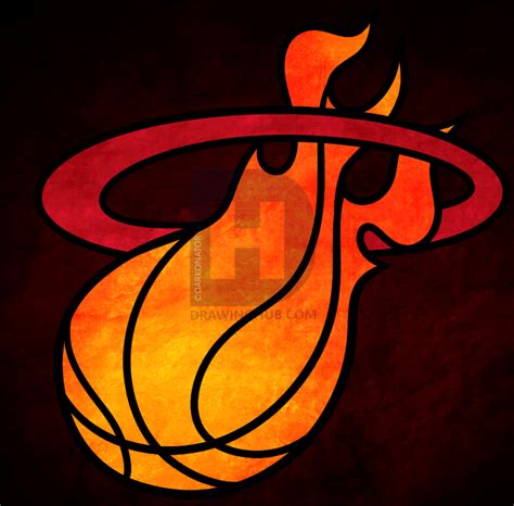 Miami Heat Logo Drawing At Explore Collection Of