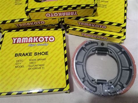 YAMAKOTO Japan Brake Shoe For Suzuki Skydrive Fi Nex Burgman 125