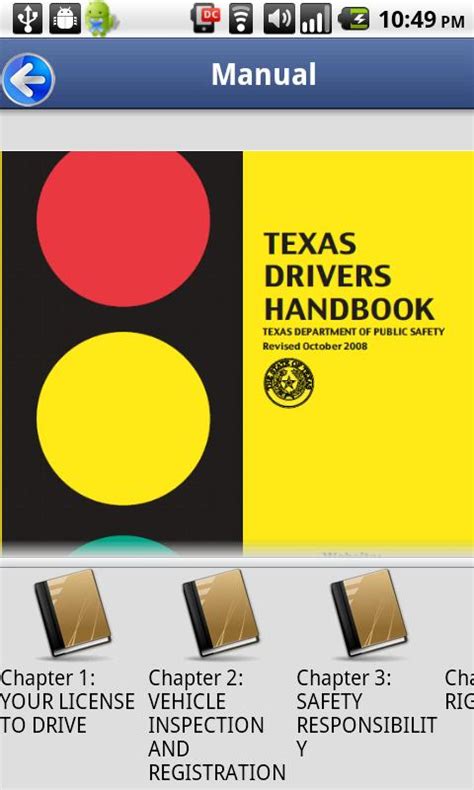 Texas Drivers Manual 2022