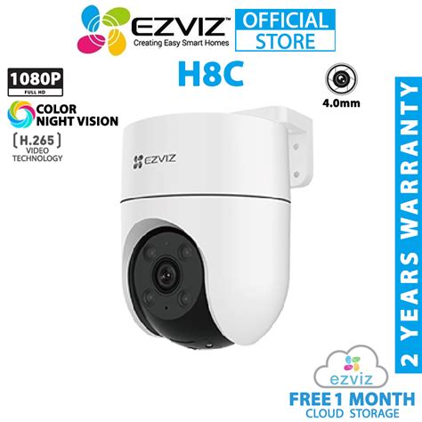 EZVIZ H9C Dual Lens H8C 2K 1440P 4MP 2MP H8 Pro 2K 3MP 3K 5MP Pan