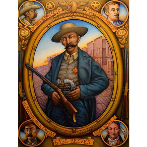 Bass Reeves An Original Oil Painting By John Philip Wagner American