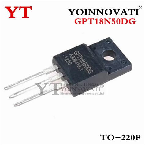 GPT18N50DG TO 220F GPT18N50 18N50 18A 500V IC 10