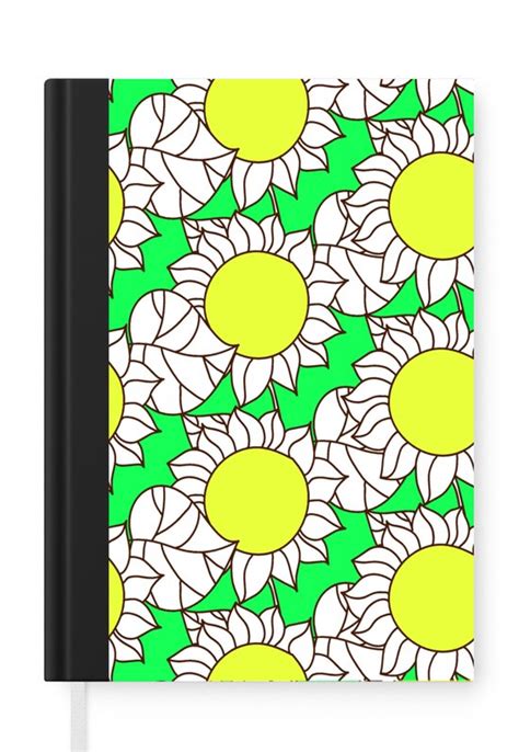 Carnet Cahier D Criture Motifs Fleurs Vert Carnet Format