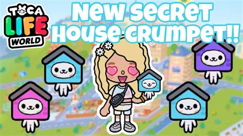 New Secret House Crumpet Toca Life World Daisy Games Youtube