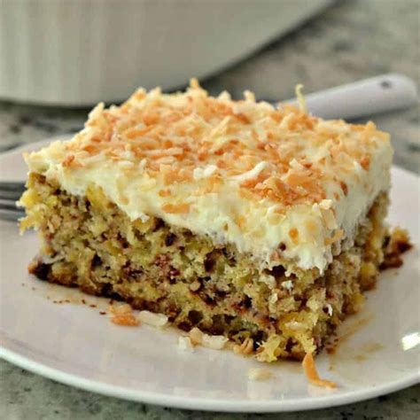 🍍Pineapple Cake with Cream Cheese Frosting☕ - 🌺 Lynn Blog - Journey In My Kitchen