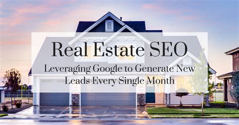 Step By Step Real Estate Seo Nextgen Marketing