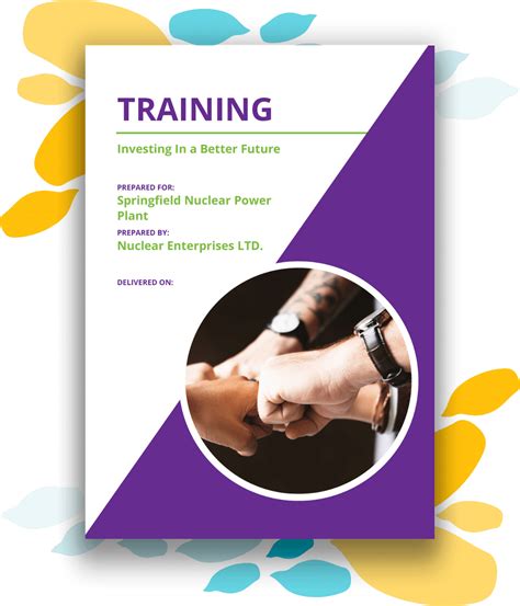 Training Proposal Template Proposify Free Trial