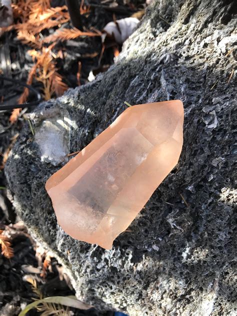 Reserved For B Lemurian Seed Quartz Crystal Raw Orange Time Link