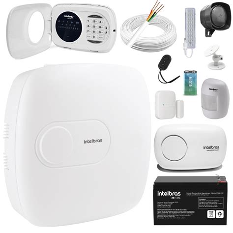 Kit Alarme Intelbras Monitore Pelo Celular Seu Salao 1 Porta Shopee