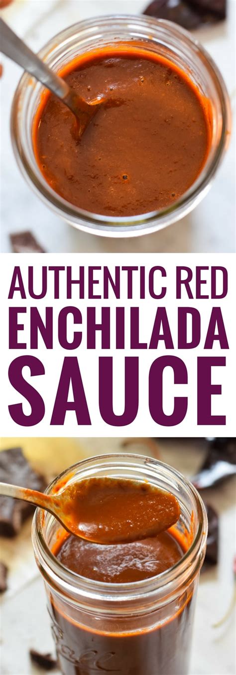 Authentic Basic Red Enchilada Sauce